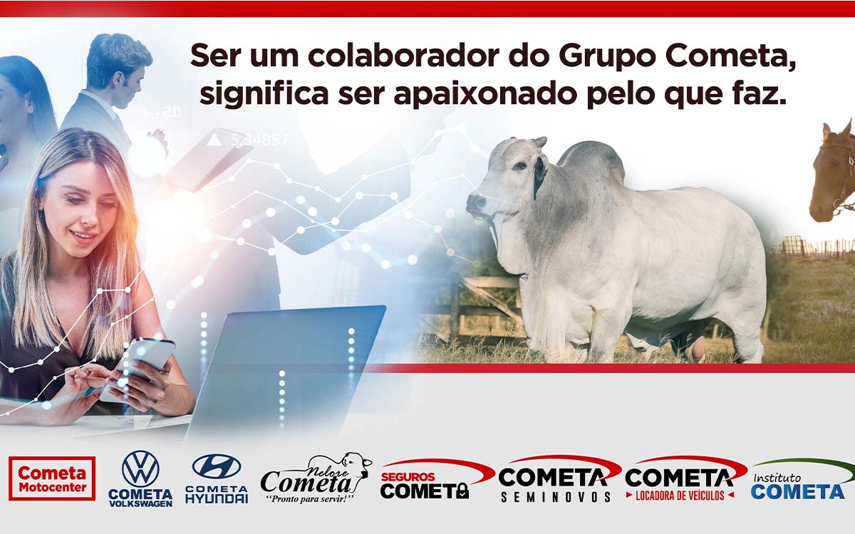 Grupo Cometa abre novas vagas de emprego, confira as oportunidades. Foto: Divulgação