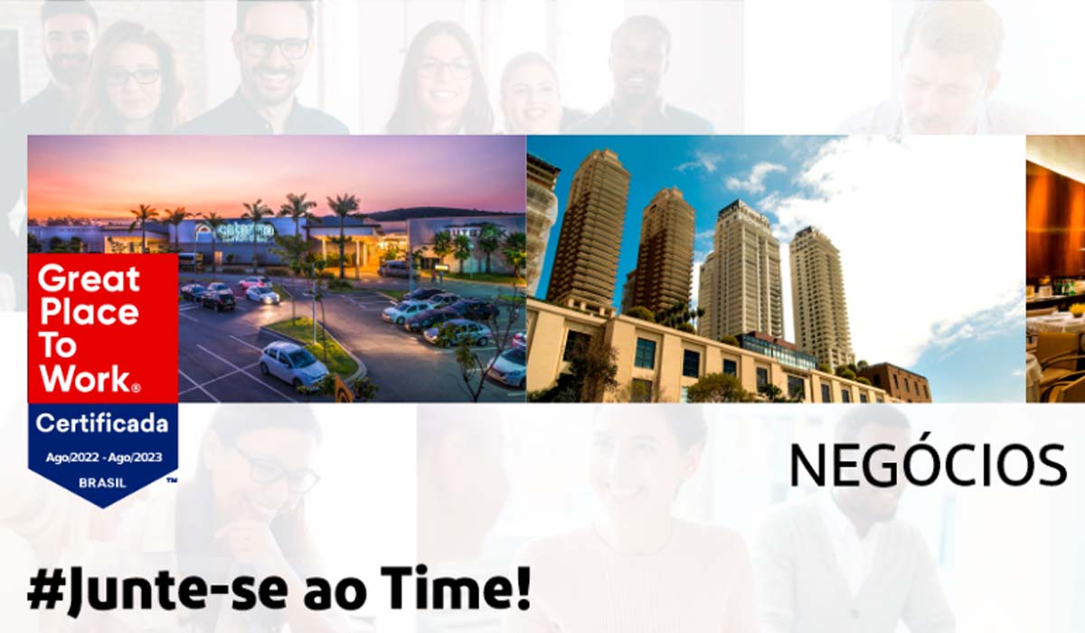 JHSF abre novas vagas de emprego, confira as oportunidades. Foto: Divulgação