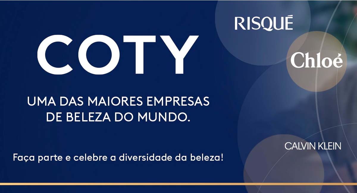 Coty abre novas vagas de emprego, confira as oportunidades. Foto: Divulgação