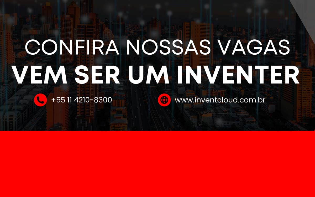 inventCloud abre novas vagas de emprego, confira as oportunidades e saiba como se candidatar agora mesmo por lá. Foto: Divulgação