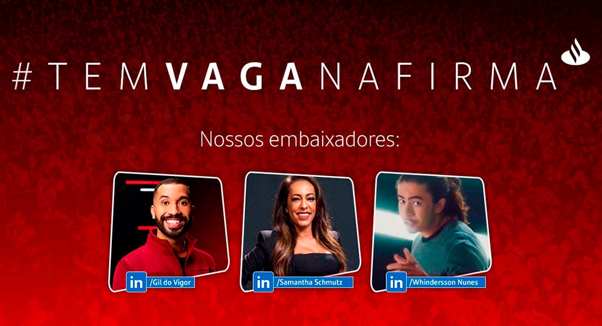 Santander abre novas vagas de emprego, confira as oportunidades e saiba como se candidatar agora mesmo por lá. Foto: Divulgação