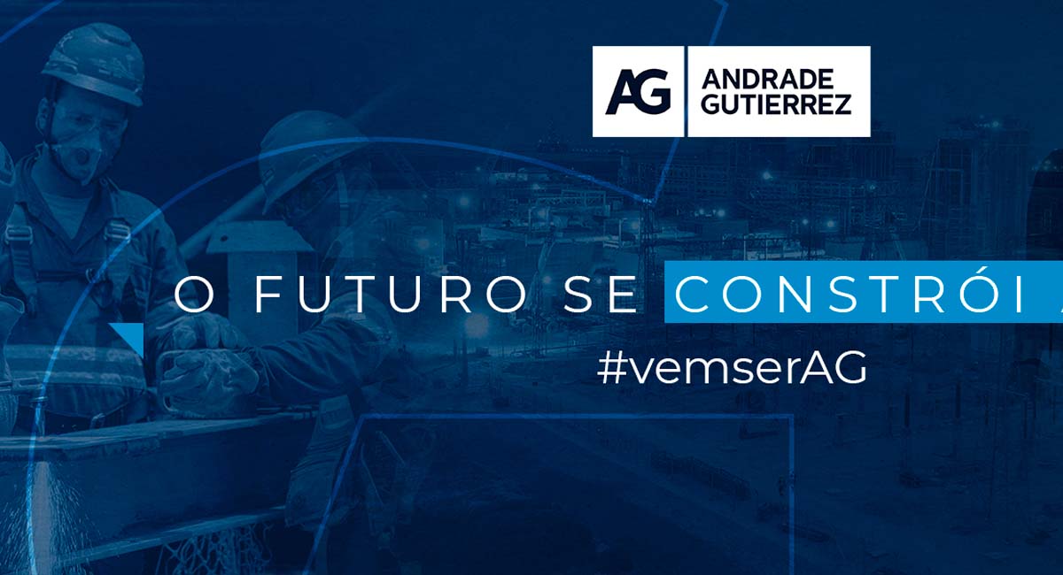 A Andrade Gutierrez está com novas vagas de emprego, confira as oportunidades. Foto: Divulgação
