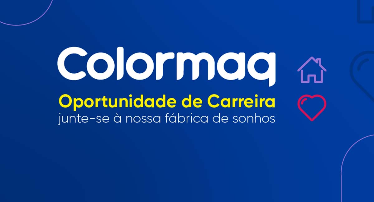 A Colormaq está com novas vagas de emprego, confira as oportunidades e saiba como se candidatar. Foto: Divulgação