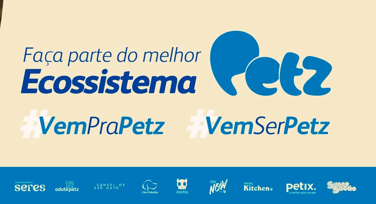 A Petz está com novas vagas de emprego, confira quais são as oportunidades e saiba como se candidatar. Foto: Divulgação