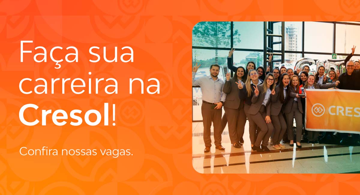 A Cresol está com novas vagas de emprego, confira quais são as oportunidades. Foto: Divulgação