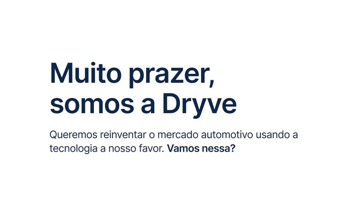 A Dryve está com novas vagas de emprego, confira as oportunidades e saiba como se candidatar agora mesmo por lá. Foto: Divulgação