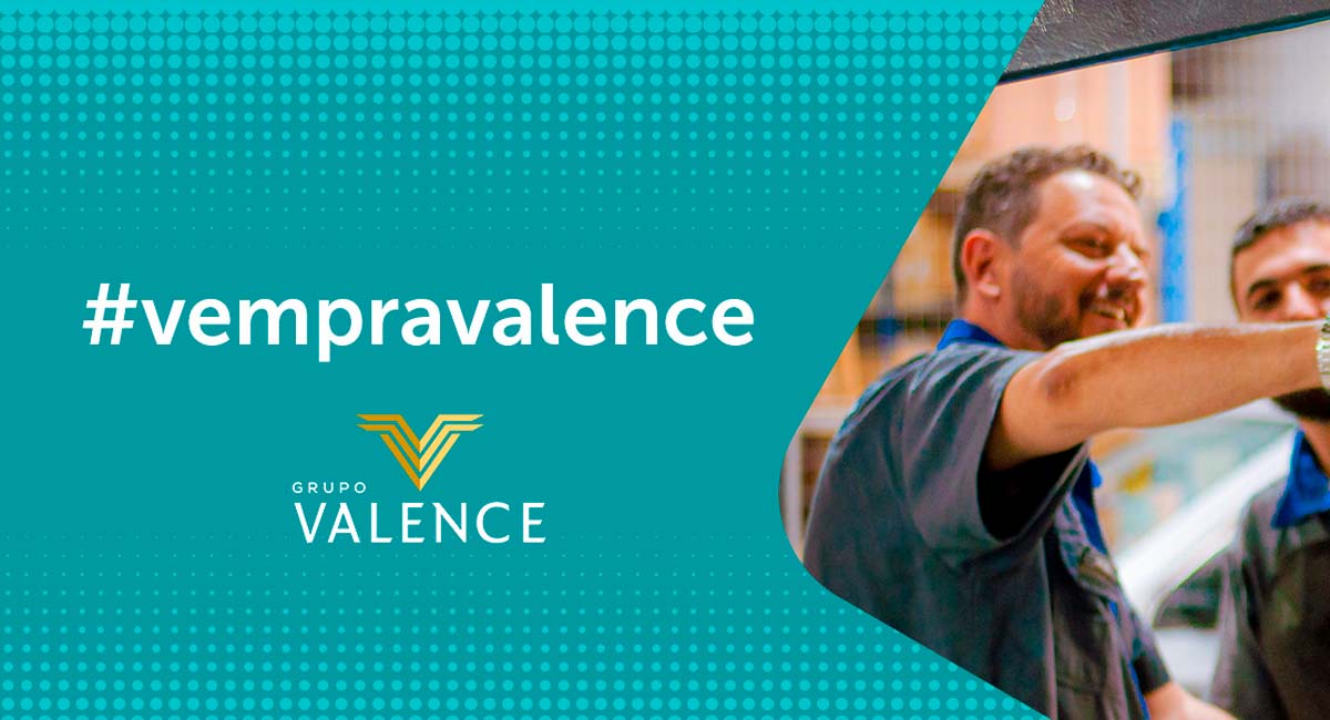 O Grupo Valence está com novas vagas de emprego, confira as oportunidades. Foto: Divulgação