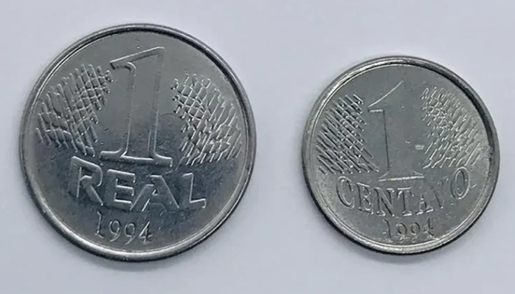 Estas duas moedas de 1 real valem R$ 1 mil; confira