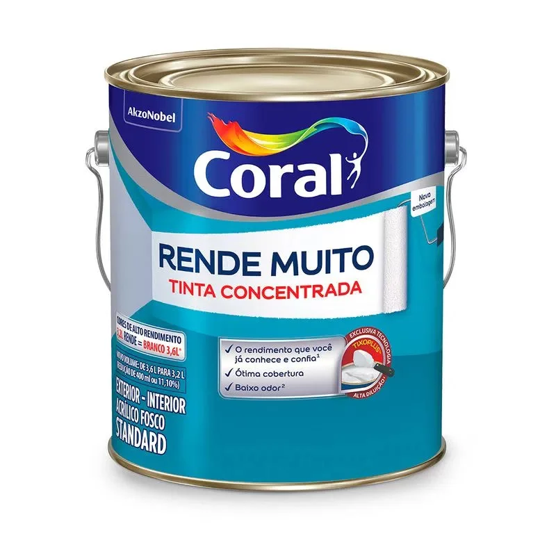 A Coral é uma empresa reconhecida nacionalmente. 