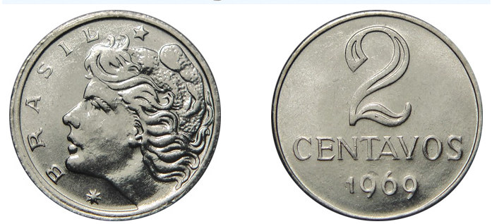 2 centavos 1969