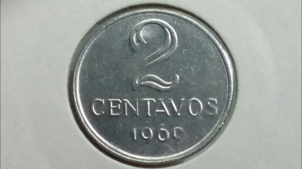 Moeda 2 centavos 1969