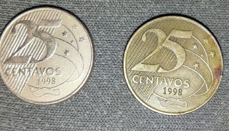 Moeda 25 centavos