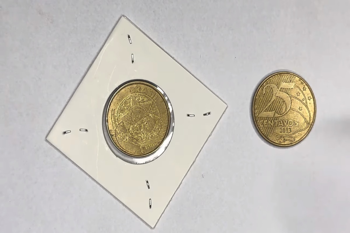 Moeda 5 centavos 2014