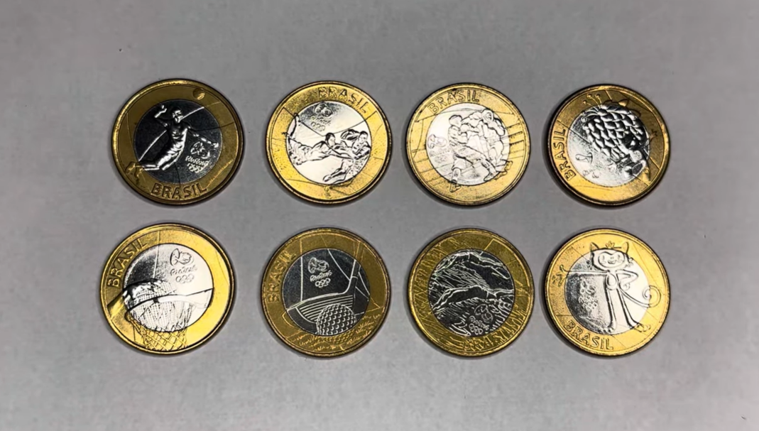 Esta Moeda de 1 Real das Olimpíadas vale R$ 800,00