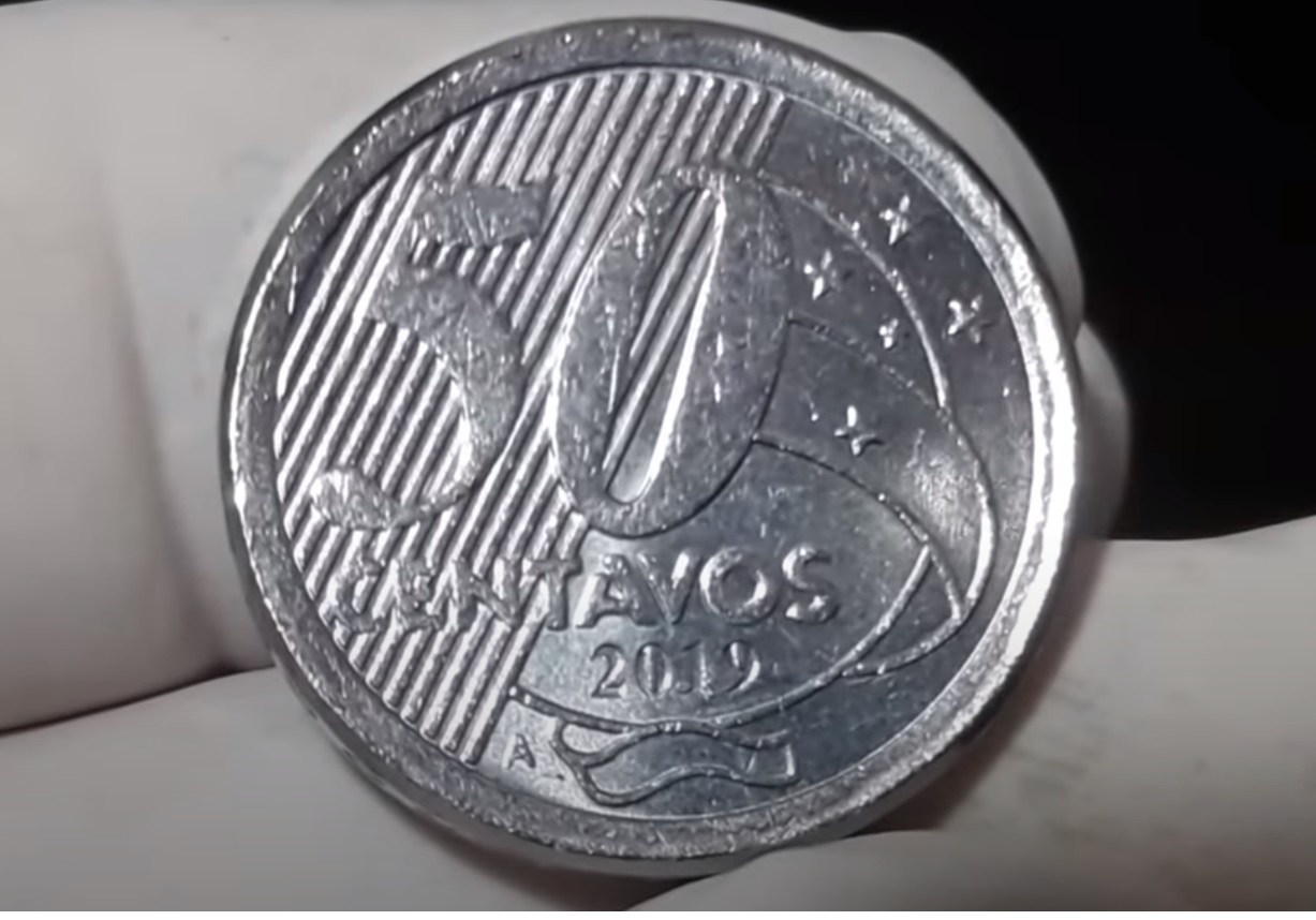 50 centavos 2019 Letra A.