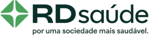 RD Saúde, logo.