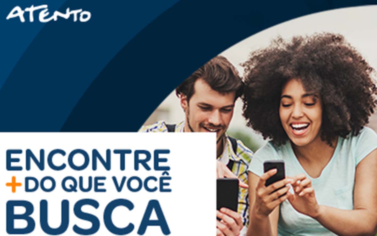Atento abre novas vagas de emprego, confira as oportunidades. Foto Divulgação