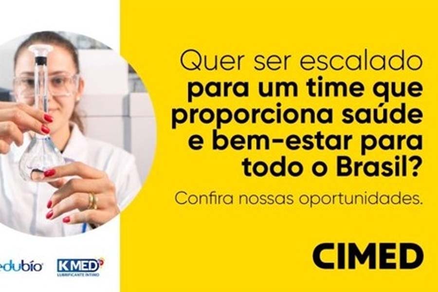 Cimed abre novas vagas de emprego, confira as oportunidades e saiba como se candidatar agora mesmo por lá. Foto: Divulgação